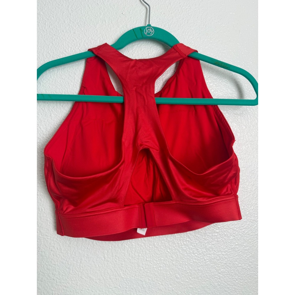 Offline by Aerie Goals Gloss Red High Neck Racerback Sports Bra XL - Picture 5 of 11